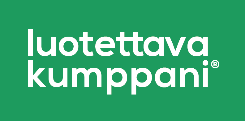 Luotettava Kumppani -logo