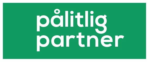 Pålitlig partner -logo